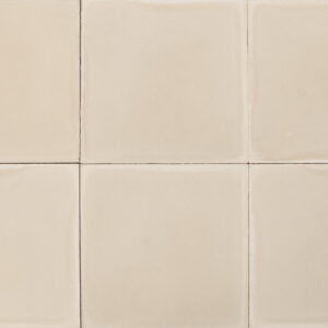 Handmade encaustic cement tile in a soft Nordic color with subtle debth. Durable, contemporary, and perfect for unique walls or floors.