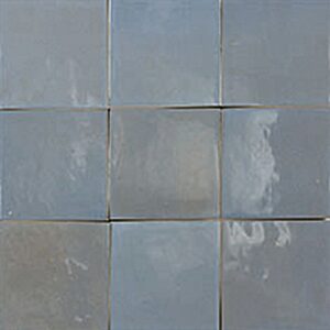 Authentic handmade Zellige tiles in beige, from Fez. Rich texture, natural clay & glossy glaze—perfect for bathroom and kitchen