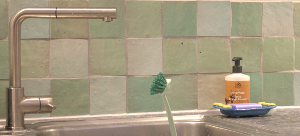 Authentic handmade Zellige tiles from Fez. Rich texture, natural clay & glossy glaze—perfect for walls, splashbacks & feature spaces