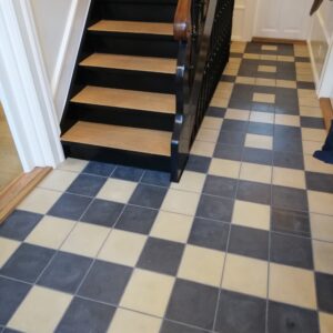 Handmade encaustic cement tiles in soft Nordic colors with subtle debth. Durable, contemporary, and perfect for unique walls or floors.