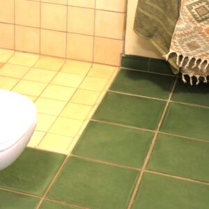 Handmade coved tile from Villa Tiles’ patented collection – Nordic design in marble-cement