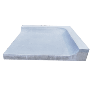 Handmade coved corner tiles - Groove Inside 8